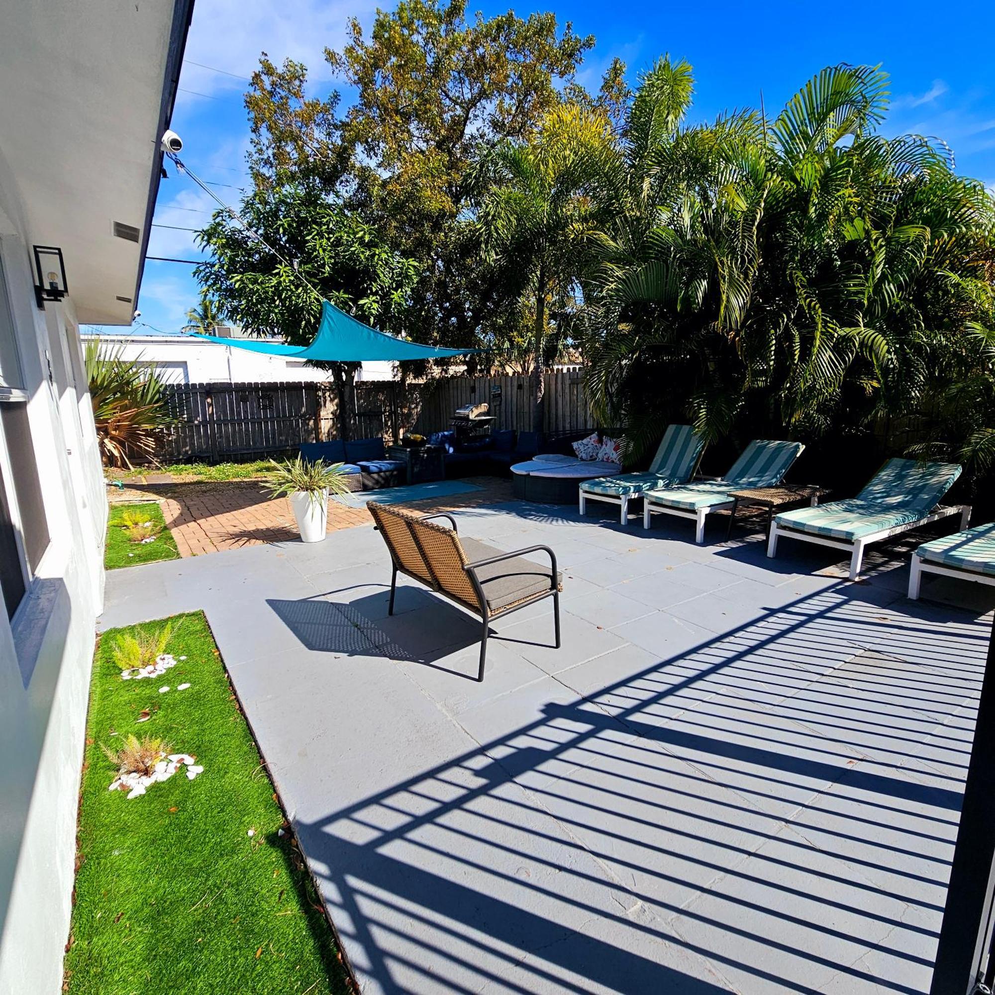 Equipped House W Pool & Patios, Near The Beaches, Prime Location- Ideal For Small Families, Coastal Haven Форт-Лодердейл Экстерьер фото